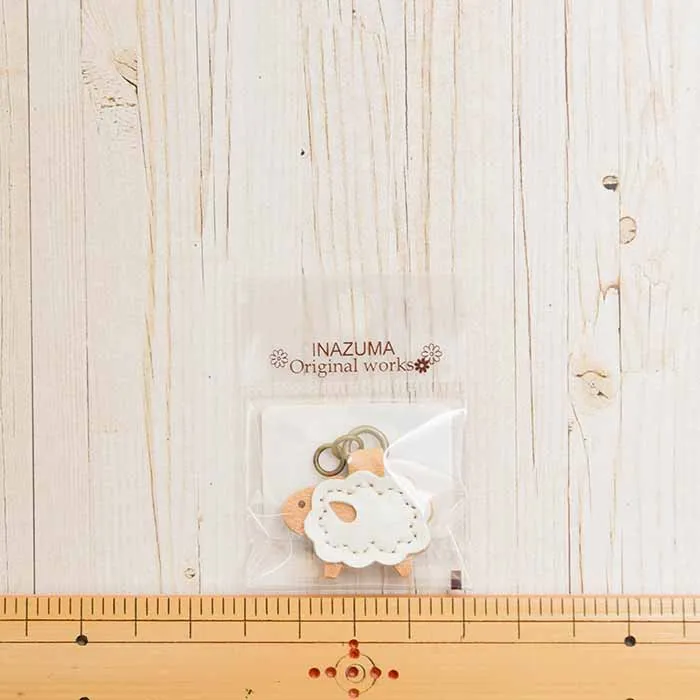 チャーム引き手　ひつじ