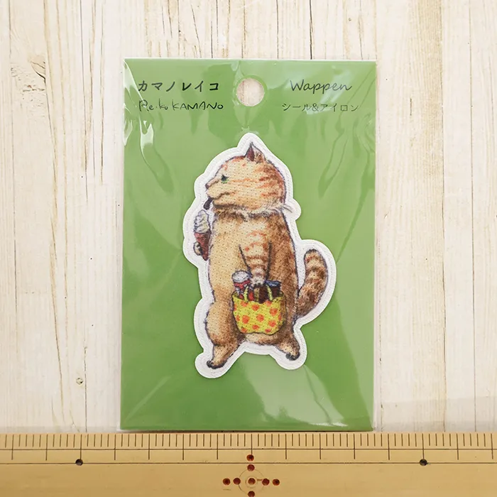 シール＆アイロンワッペン　カマノレイコ　ちふ