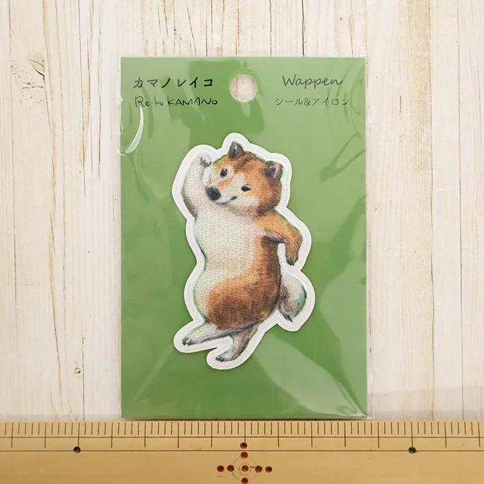 シール＆アイロンワッペン　カマノレイコ　柴さん