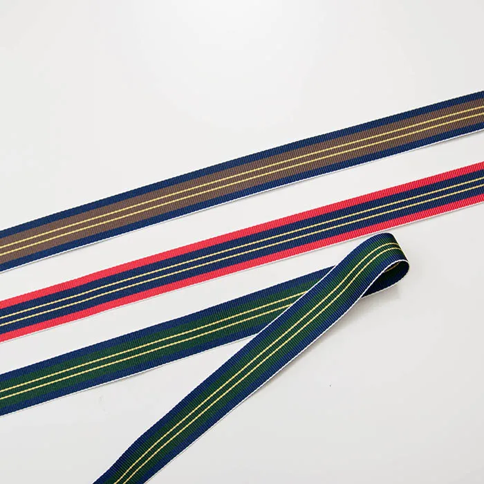DARIN　ストライプグログランリボン2.0ｃｍ幅