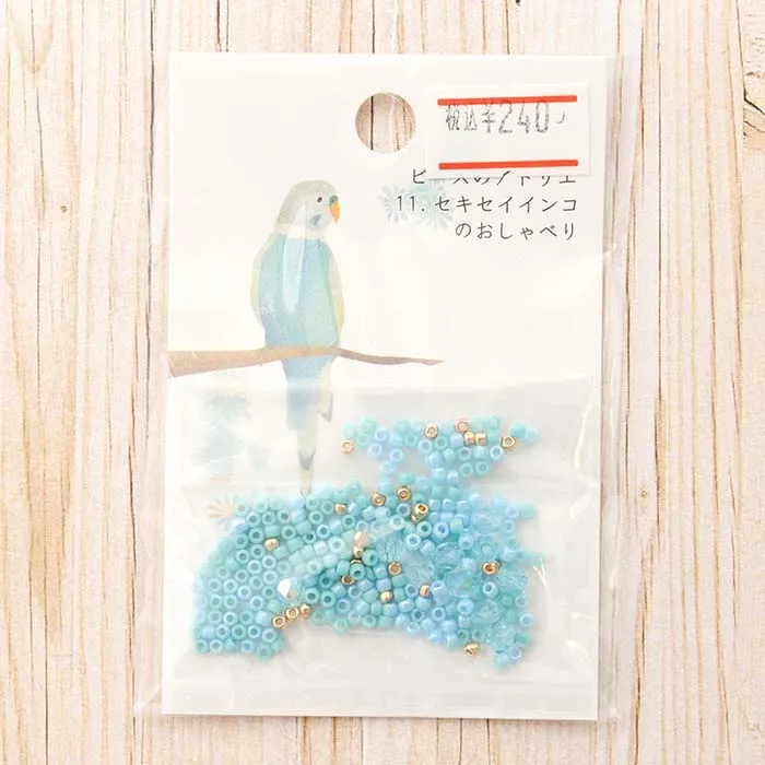 ビーズのアトリエ　セキセイインコのおしゃべり