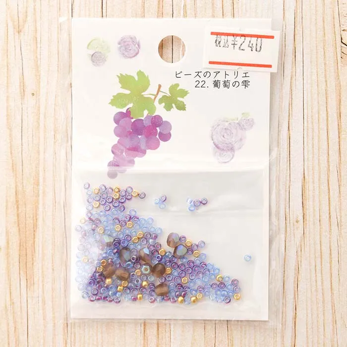 ビーズのアトリエ　葡萄の雫
