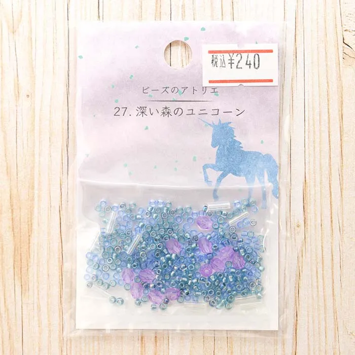 ビーズのアトリエ　深い森のユニコーン