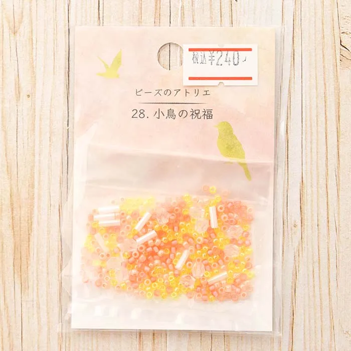 ビーズのアトリエ　小鳥の祝福