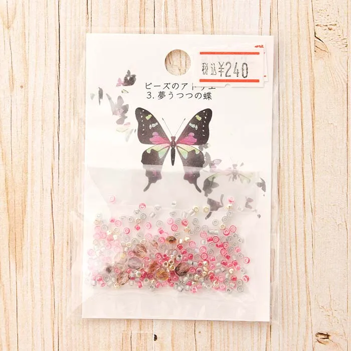 ビーズのアトリエ　夢うつつの蝶