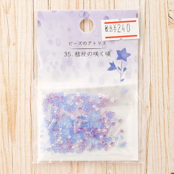 ビーズのアトリエ　桔梗の咲く頃