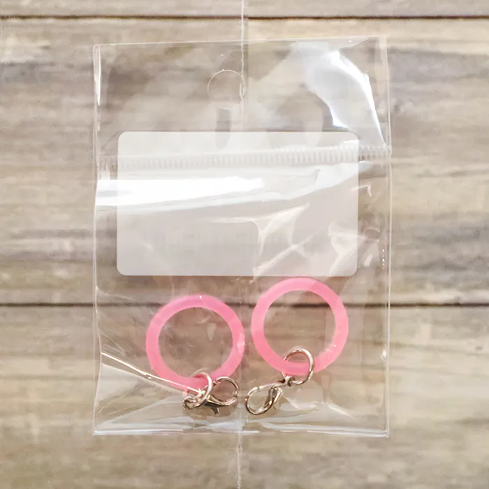 めじるしマーカー　2個入　ピンク