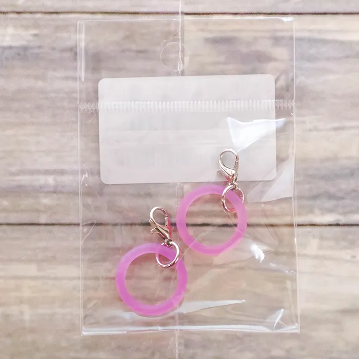 めじるしマーカー　2個入　パープル