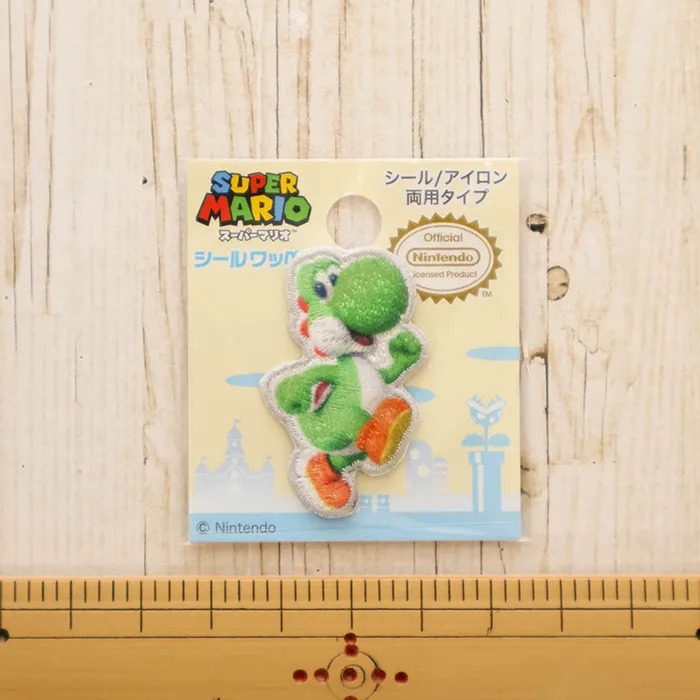 2wayワッペン　スーパーマリオ　ヨッシー