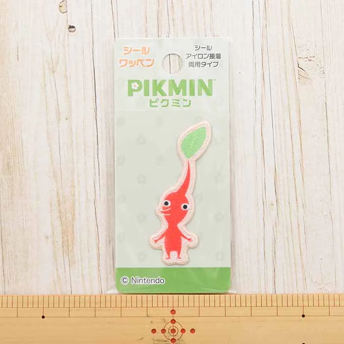 2wayワッペン　赤ピクミン