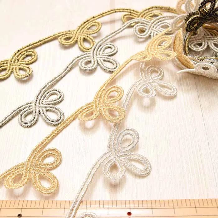 ラメケミカルレースブレード　約25mm