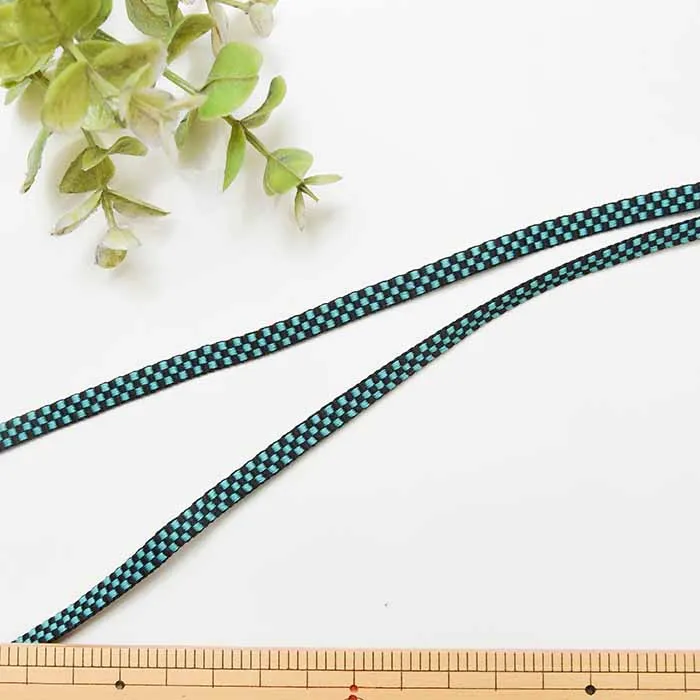 加賀紐　約6mm幅　市松