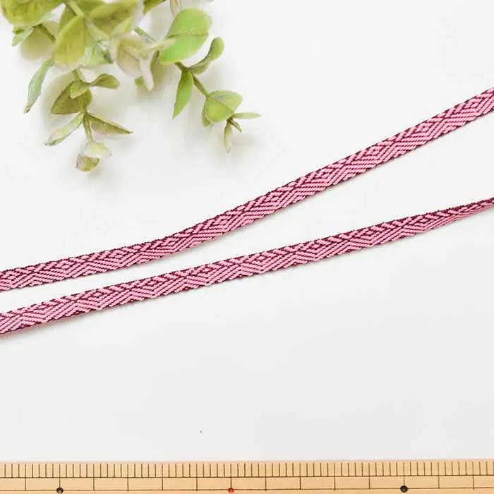 加賀紐　約６mm幅　麻の葉