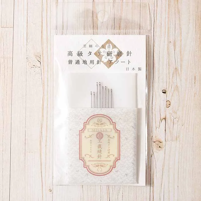 至極の布通り　高級タテ研磨針　普通地用アソート