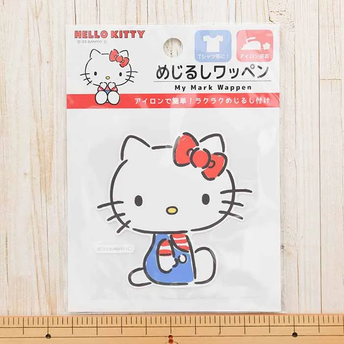 めじるしワッペン　ハローキティ