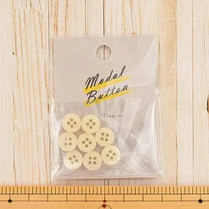 4つ穴シェル風ボタン　10mm