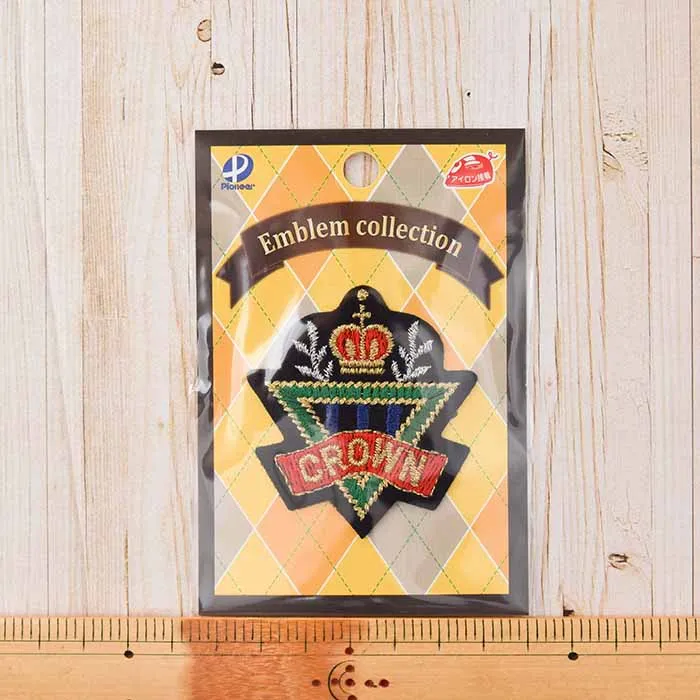 アイロン接着ワッペン　ミニエンブレム