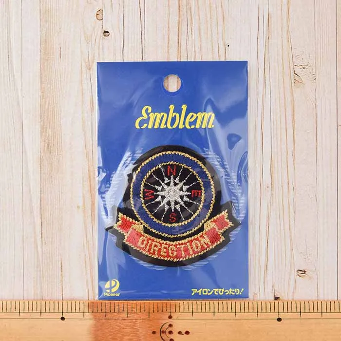 アイロン接着ワッペン　ミニエンブレム