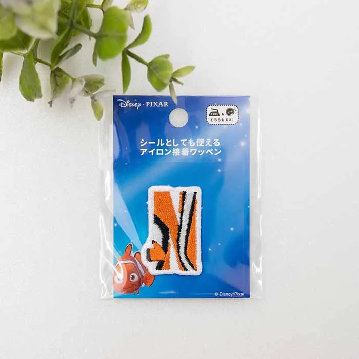 ２Wayワッペン　Disneyアルファベット