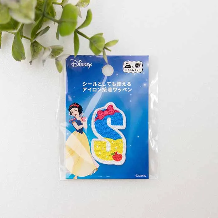 ２Wayワッペン　Disneyアルファベット