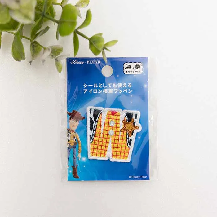 ２Wayワッペン　Disneyアルファベット