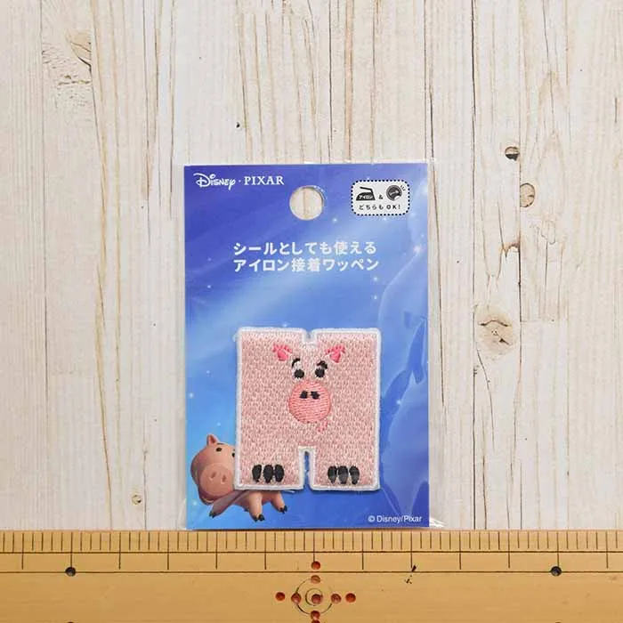 2way接着ワッペン　Disney　アルファベット