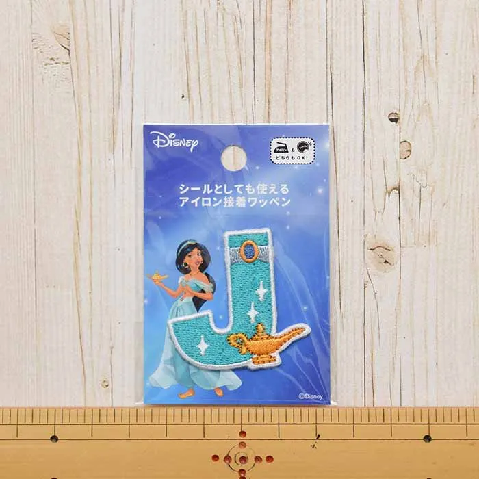 2way接着ワッペン　Disney　アルファベット