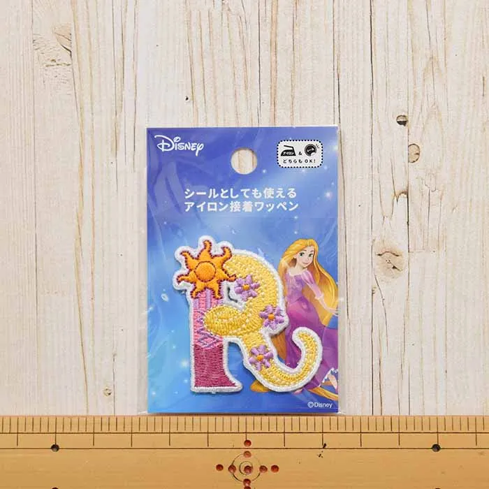 2way接着ワッペン　Disney　アルファベット
