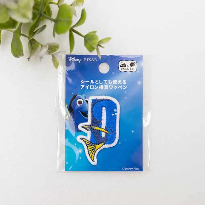 ２Wayワッペン　Disneyアルファベット　ドリー