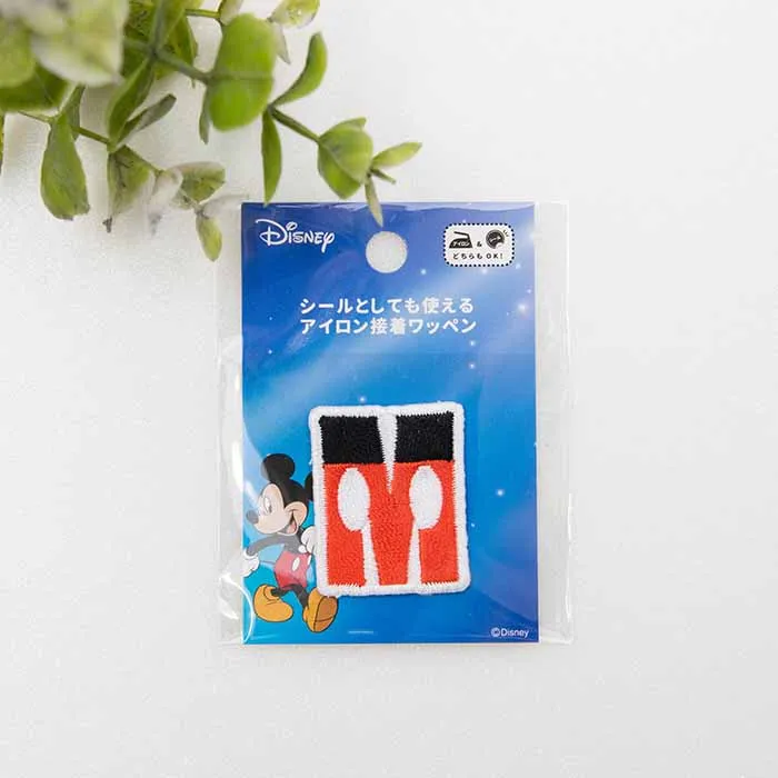 ２Wayワッペン　Disneyアルファベット