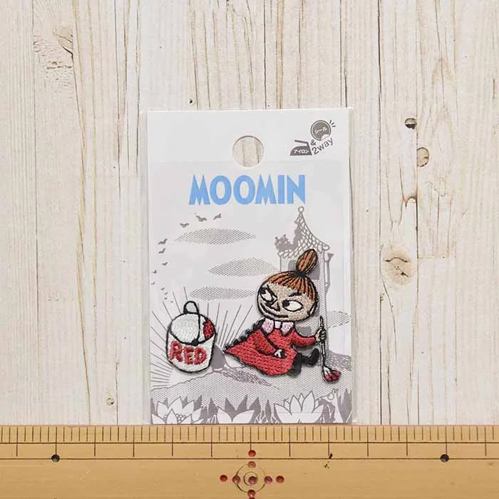 2way接着ワッペン　ムーミン　リトルミイセット