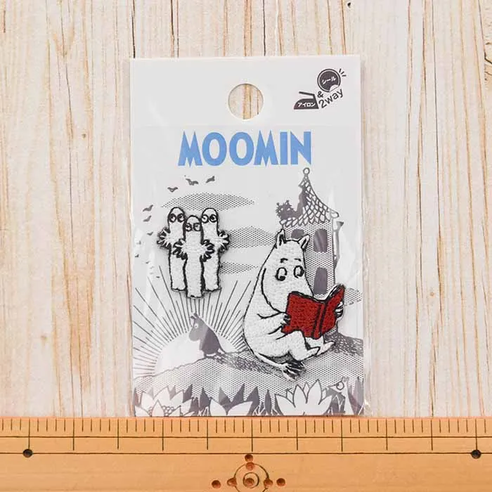 2way接着ワッペン MOOMIN ムーミンとニョロニョロセット