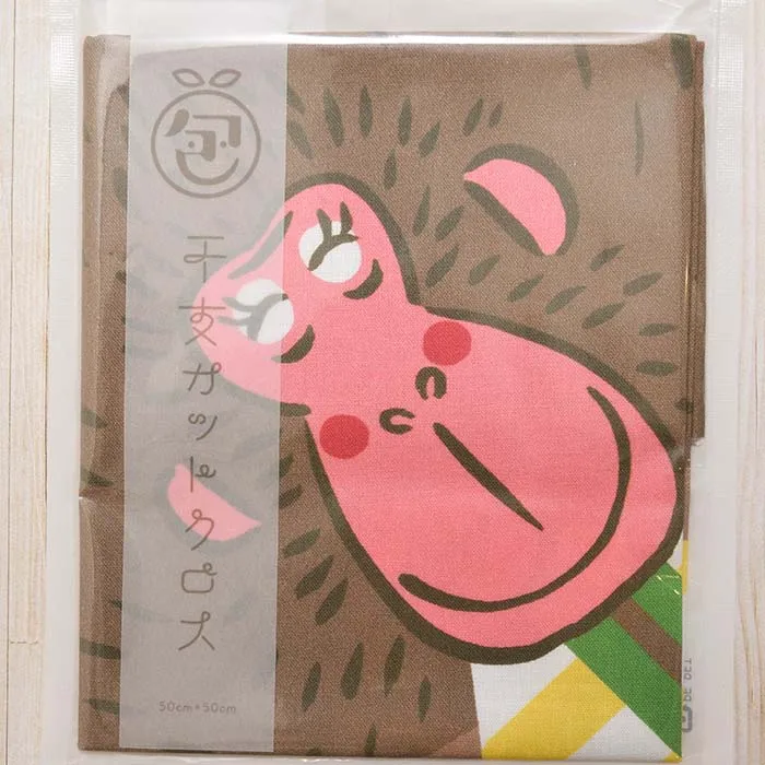 干支シーチングプリントカットクロス生地　約50cm×50cm