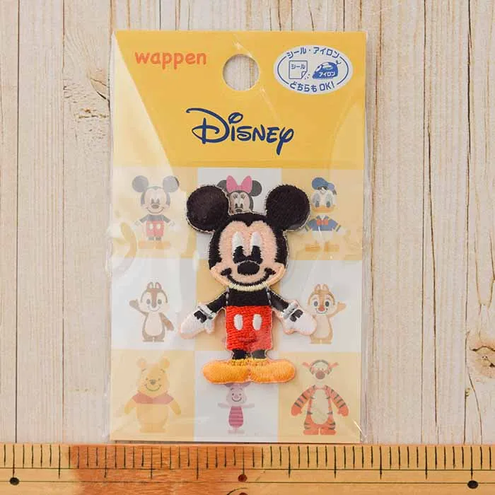 2Way接着ワッペン　ミッキーマウス