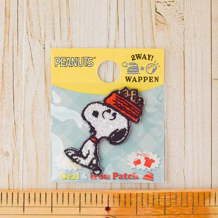 2Way接着ワッペン　スヌーピー　ミニワッペン【S02Y2412】