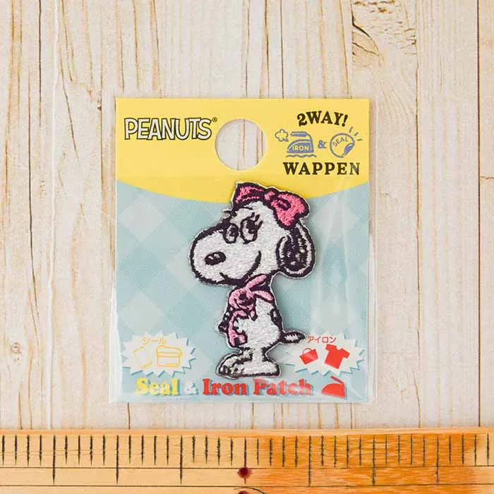 2Way接着ワッペン　スヌーピー　ミニワッペン【S02Y2419】