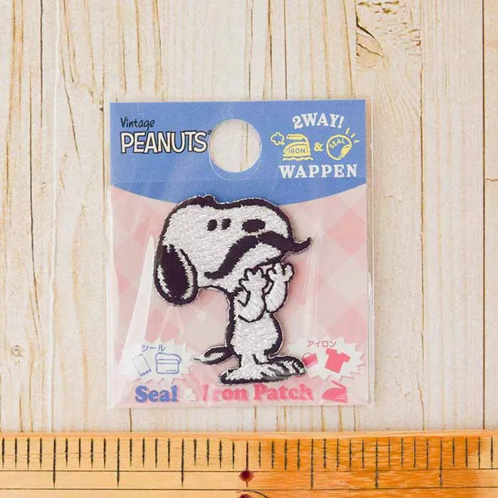 2Way接着ワッペン　スヌーピー　ミニワッペン【S02Y2424】