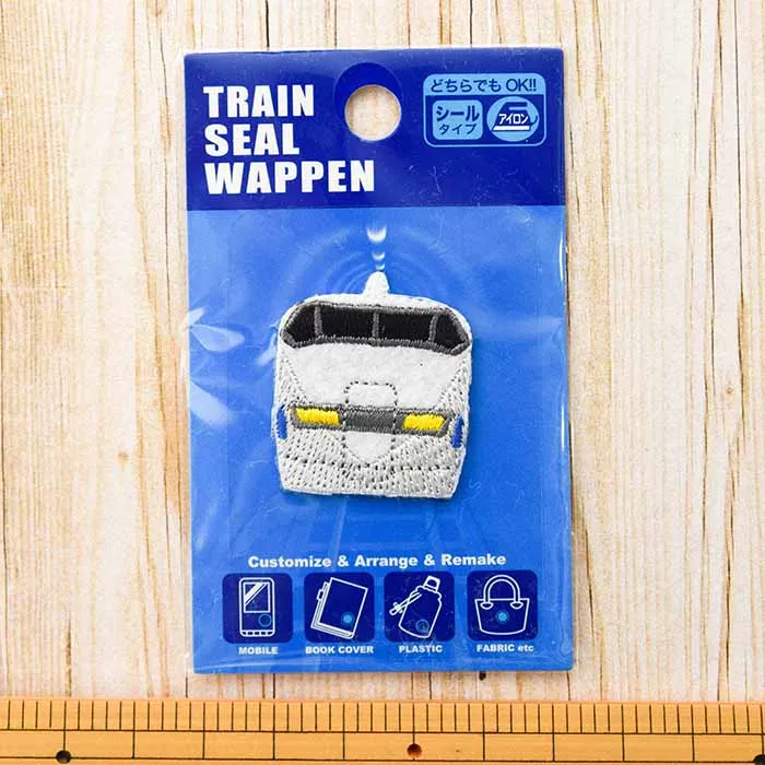 ２Way接着ワッペン　168TRAIN SEAL WAPPEN　300形新幹線