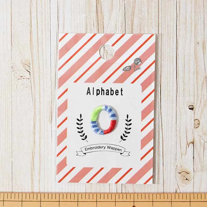 ２Way接着ワッペン　ミニアルファベット