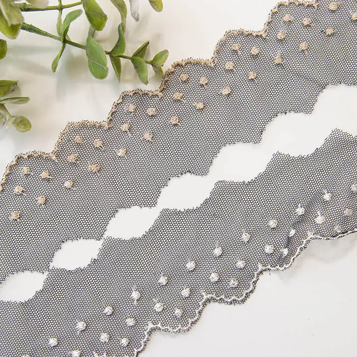 ラメチュールレース　4.5ｃｍ幅