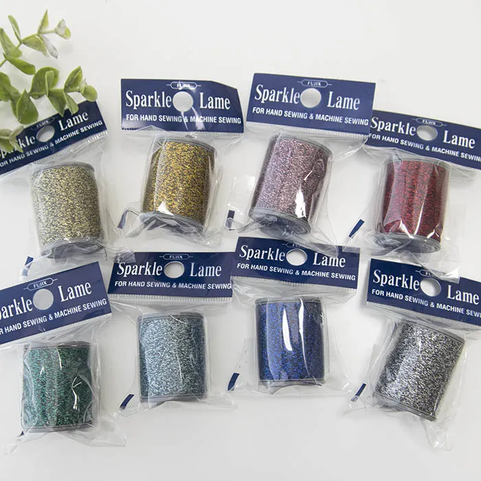 Fujix Sparkle Lame　ラメ入りミシン糸