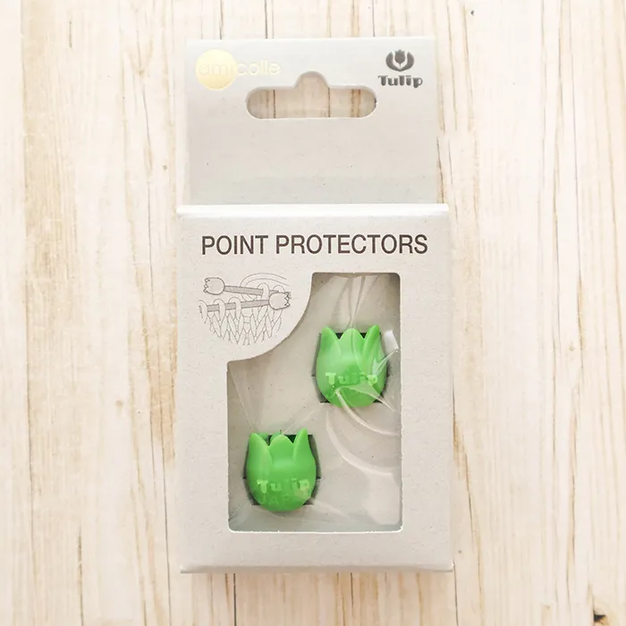 Tulip　編み針キャップ（小）　0～8号用　グリーン