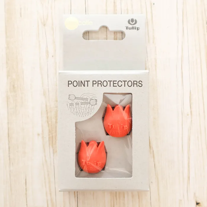 Tulip　編み針キャップ（大）　6～15号用　オレンジ