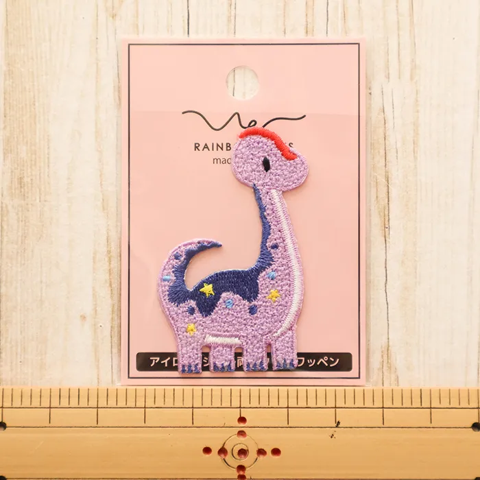 2way ワッペン　RAINBOW SONS　恐竜　ブラキオサウルス