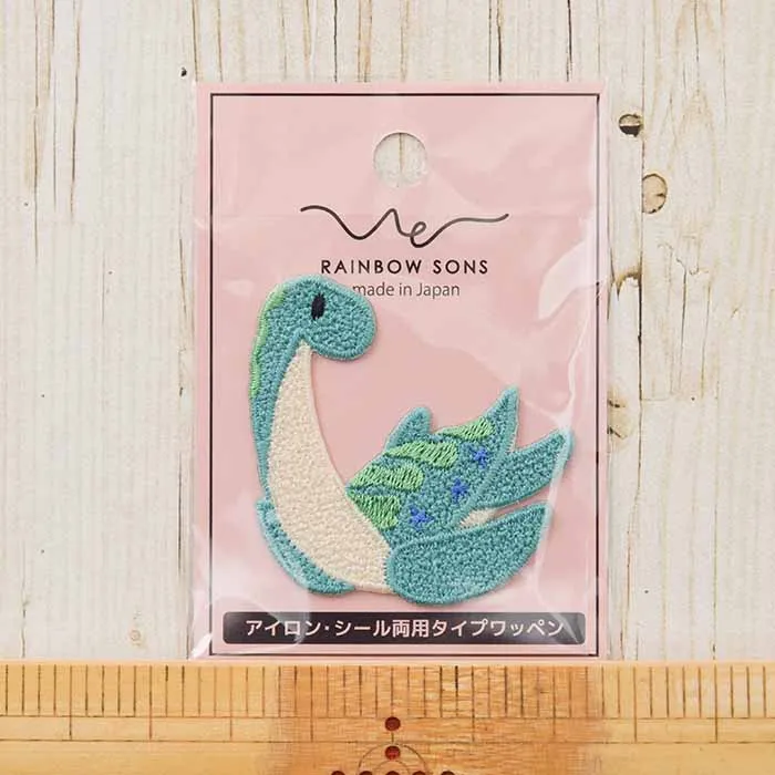 2way接着ワッペン　RAINBOW SONS 恐竜