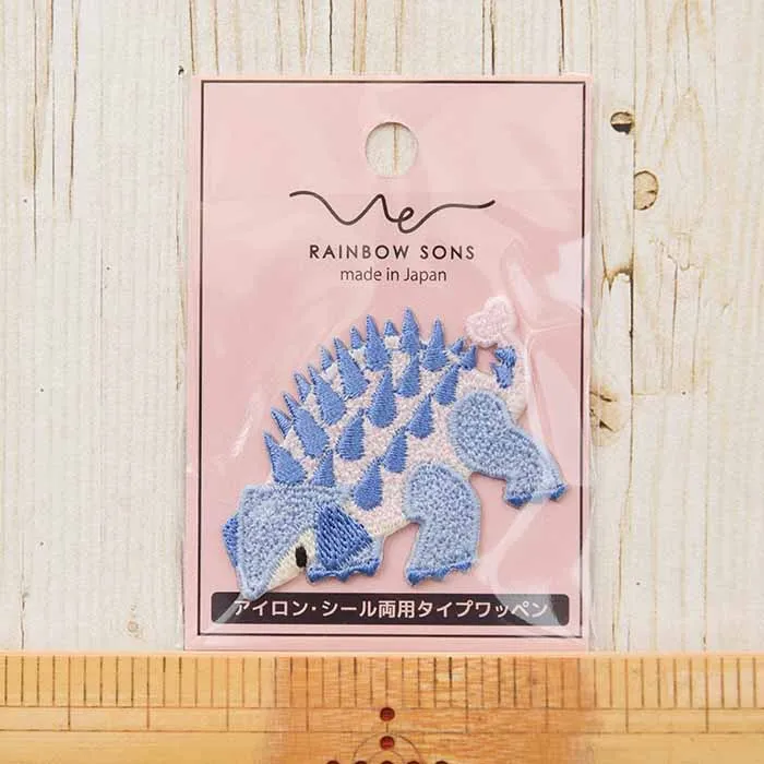 2way接着ワッペン　RAINBOW SONS 恐竜