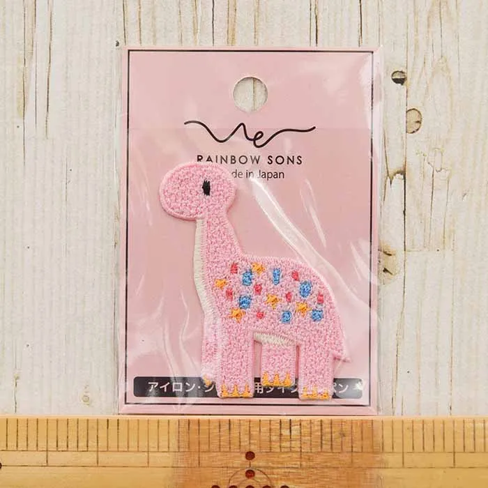 2way接着ワッペン　RAINBOW SONS 恐竜