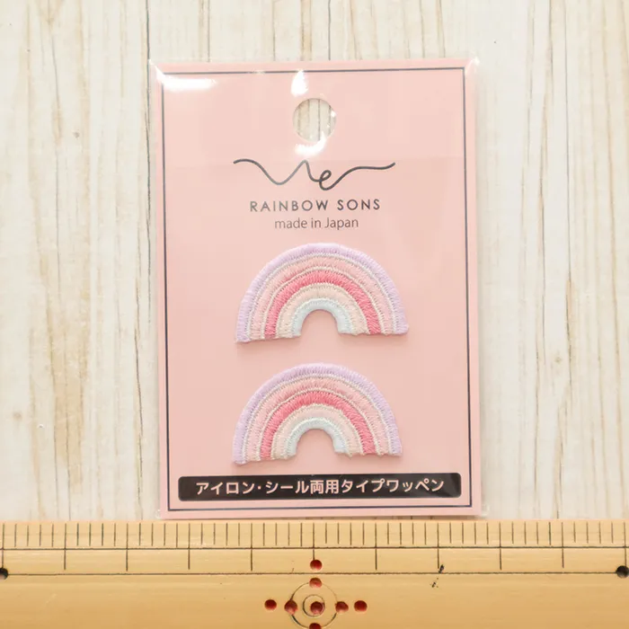 2wayワッペン　RAINBOW SONS　虹