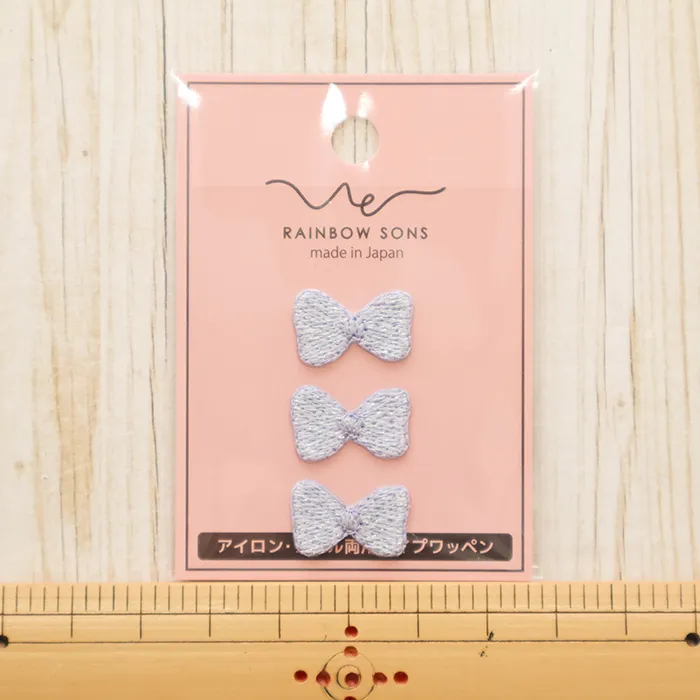 2wayワッペン　RAINBOW SONS　ラメリボン