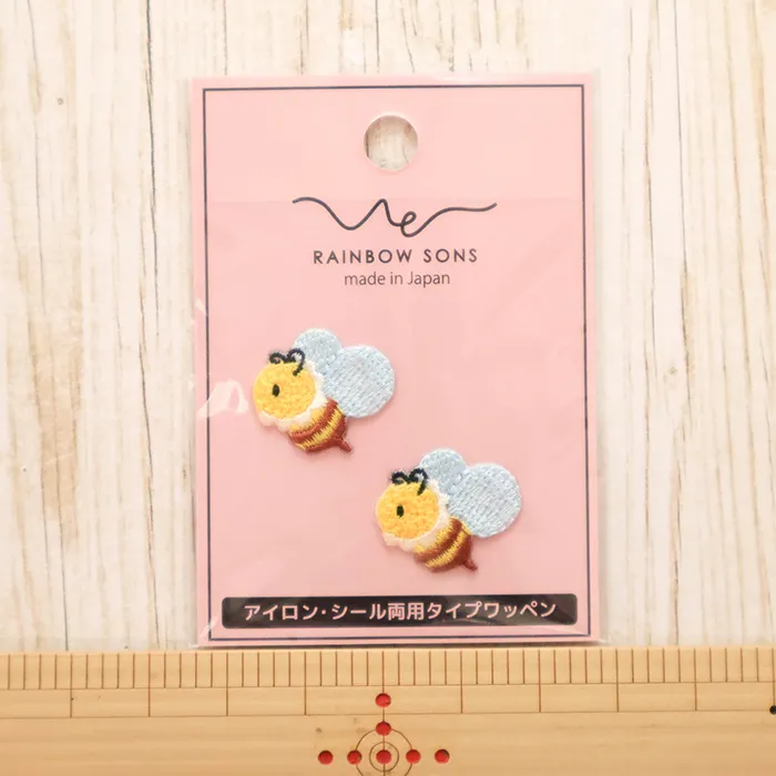 2wayワッペン　REINBOW SONS　ハチ